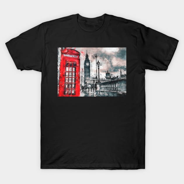 London sketch T-Shirt by Voodoo Production